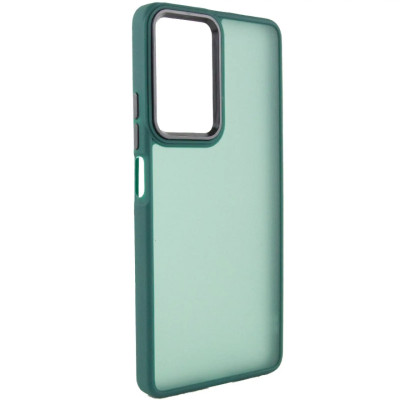 Накладка TPU+PC Lyon Frosted для Xiaomi Redmi 15 (UA/Europe 171mm)- зелений