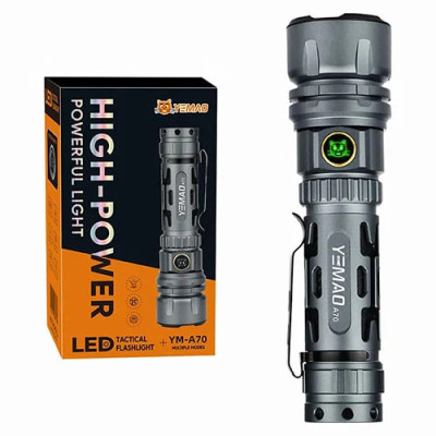 Ліхтарик YEMAO YM-A70-TG 20W, 1x21700 Ліхтарик YEMAO YM-A70-TG 20W, 1x21700