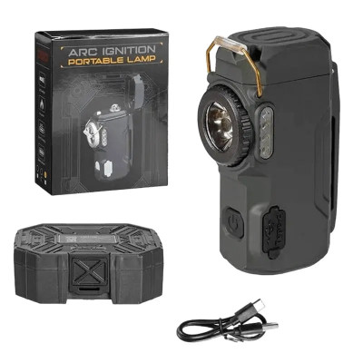 Ліхтарик multifunction D50-SMD, Li-Ion акум., індикація заряда, запальничка, ЗП Type-C black Ліхтарик multifunction D50-SMD, Li-Ion акум., індикація заряда, запальничка, ЗП Type-C black