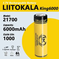 Акумулятор 21700 LiitoKala King6000, 6000mAh Акумулятор 21700 LiitoKala King6000, 6000mAh