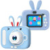 Дитячий фотоапарат X900 Rabbit блакитний