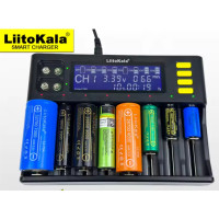 Зарядний пристрій LiitoKala Lii-S8, 8х-AA, AAA, 18650, 26650, 21700 Li-ion, LiFePo4, Ni-Mh Зарядний пристрій LiitoKala Lii-S8, 8х-AA, AAA, 18650, 26650, 21700 Li-ion, LiFePo4, Ni-Mh