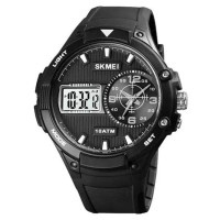 Годинник наручний 1761BKWT SKMEI, Black/White Годинник наручний 1761BKWT SKMEI, Black/White
