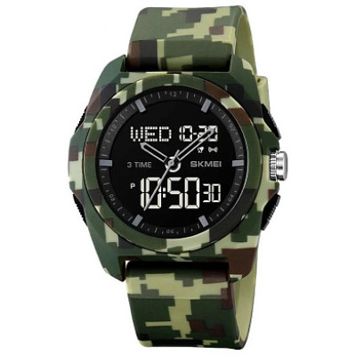 Годинник наручний 2199CMGN SKMEI, CAMO Green