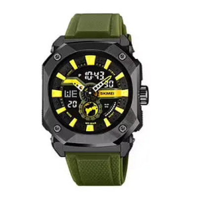 Годинник наручний 2272BKOG SKMEI, Black/Army