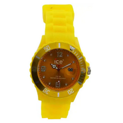 Годинник наручний Дитячий Ice watch 7980 (календар)- жовтий