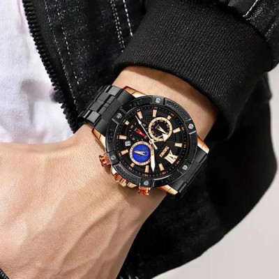 Годинник наручний 9235RG SKMEI, Rose/Gold