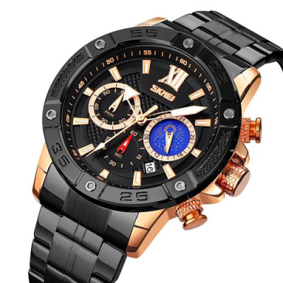 Годинник наручний 9235RG SKMEI, Rose/Gold