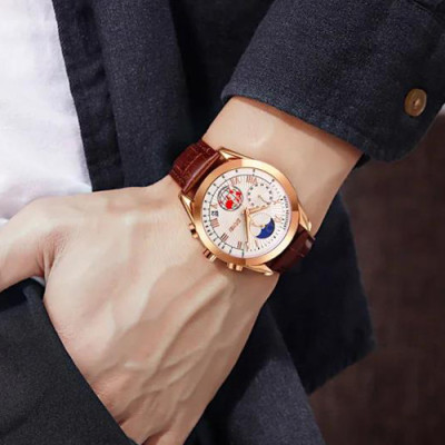 Годинник наручний 9236RGSI SKMEI, Rose Gold/Silver