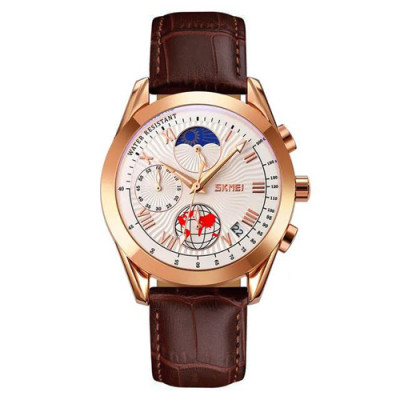 Годинник наручний 9236RGSI SKMEI, Rose Gold/Silver
