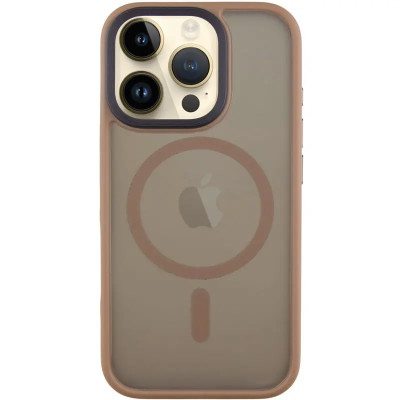 Накладка Metal Buttons with Magnetic для iPhone 16 Pro Max- золотий Накладка Metal Buttons with Magnetic для iPhone 16 Pro Max- золотий
