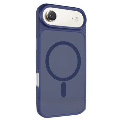 Накладка Metal Buttons with Magnetic для iPhone 17 Air- синій Накладка Metal Buttons with Magnetic для iPhone 17 Air- синій