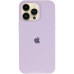 Накладка (з мікрофіброю) Silk with Magnetic для iPhone 14 Pro Max- лавандовий