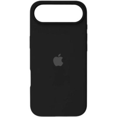 Накладка (з мікрофіброю) Silk with Magnetic для iPhone 17 Air- чорний