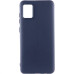 Накладка (з мікрофіброю) Silicone Cover Lakshmi для Samsung A51 / A515- темно-синій