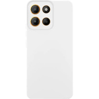 Накладка (з мікрофіброю) Silicone Cover Lakshmi Full Camera для Motorola Edge 50 Neo- білий