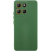Накладка (з мікрофіброю) Silicone Cover Lakshmi Full Camera для Motorola Edge 50 Neo- темно-зелений