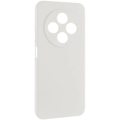 Накладка (з мікрофіброю) Silicone Cover Lakshmi Full Camera для Xiaomi Redmi 14C / Redmi A4 / Poco C75- білий
