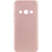 Накладка (з мікрофіброю) Silicone Cover Lakshmi Full Camera для Xiaomi Redmi A3- рожевий пісок
