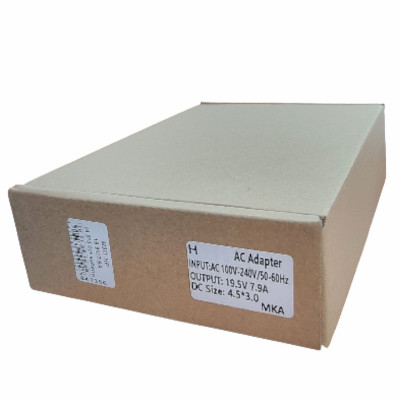 Блок живлення для ноутбука HP 19.5V/7.9A (4.5*3.0) +мережевий кабель
