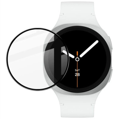 Плівка захисна PET + PmmA для Samsung Galaxy Watch 8 (44mm)- чорний Плівка захисна PET + PmmA для Samsung Galaxy Watch 8 (44mm)- чорний