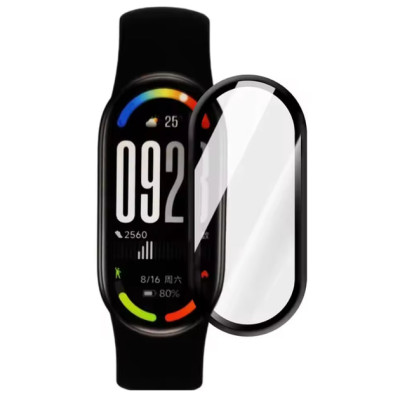 Плівка захисна PET + PmmA для Xiaomi Mi Band 10- чорний Плівка захисна PET + PmmA для Xiaomi Mi Band 10- чорний
