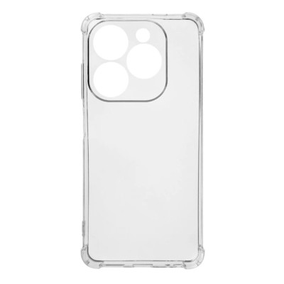 Накладка GETMAN посилені кути для Infinix Hot 40i / Spark Go 2024 / Spark 20- прозорий Накладка GETMAN посилені кути для Infinix Hot 40i / Spark Go 2024 / Spark 20- прозорий