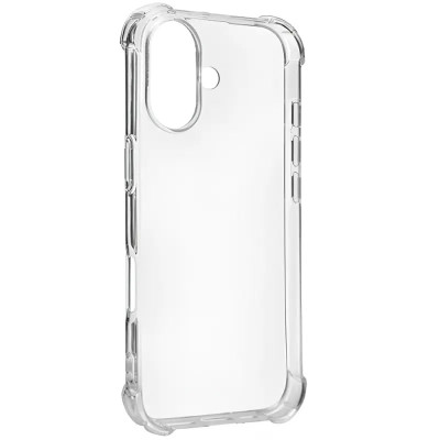 Накладка GETMAN посилені кути для iPhone 17- прозорий Накладка GETMAN посилені кути для iPhone 17- прозорий
