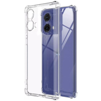 Накладка GETMAN посилені кути для Motorola Moto G85 / Edge 50 Fusion- прозорий Накладка GETMAN посилені кути для Motorola Moto G85 / Edge 50 Fusion- прозорий