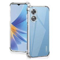 Накладка GETMAN посилені кути для Oppo A17- прозорий Накладка GETMAN посилені кути для Oppo A17- прозорий