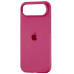 Накладка (з мікрофіброю) Silk Full Protective для iPhone 17 Air- малиновий