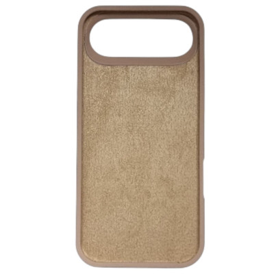 Накладка (з мікрофіброю) Silk Full Protective для iPhone 17 Air- золото пустелі