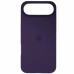 Накладка (з мікрофіброю) Silk Full Protective для iPhone 17 Air- чорна бузина
