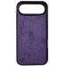 Накладка (з мікрофіброю) Silk Full Protective для iPhone 17 Air- чорна бузина