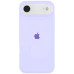 Накладка (з мікрофіброю) Silk Full Protective для iPhone 17 Air- ліловий
