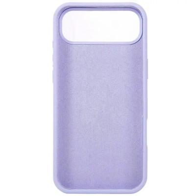 Накладка (з мікрофіброю) Silk Full Protective для iPhone 17 Air- ліловий