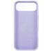 Накладка (з мікрофіброю) Silk Full Protective для iPhone 17 Air- ліловий