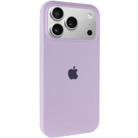 Накладка (з мікрофіброю) Silk Full Protective для iPhone 17 Pro- ліловий
