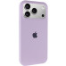 Накладка (з мікрофіброю) Silk Full Protective для iPhone 17 Pro- ліловий