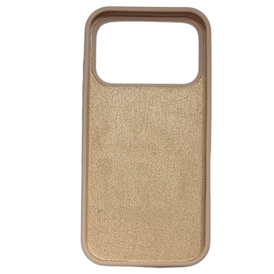 Накладка (з мікрофіброю) Silk Full Protective для iPhone 17 Pro Max- золото пустелі