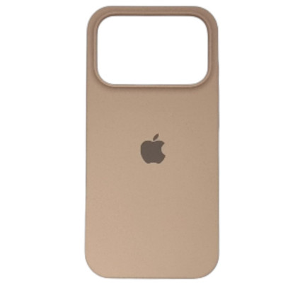 Накладка (з мікрофіброю) Silk Full Protective для iPhone 17 Pro Max- золото пустелі