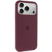 Накладка (з мікрофіброю) Silk Full Protective для iPhone 17 Pro Max- марсала