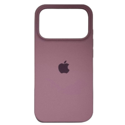 Накладка (з мікрофіброю) Silk Full Protective для iPhone 17 Pro Max- ліловий