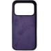 Накладка (з мікрофіброю) Silk Full Protective для iPhone 17 Pro Max- чорна бузина