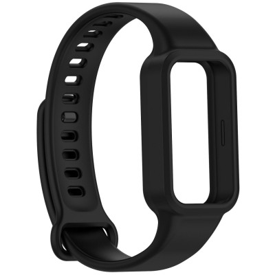 Ремінець для Xiaomi Redmi Band 3 / Xiaomi Smart 9 Active- чорний Ремінець для Xiaomi Redmi Band 3 / Xiaomi Smart 9 Active- чорний