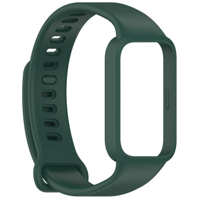 Ремінець для Xiaomi Redmi Band 3 / Xiaomi Smart 9 Active- темно-зелений Ремінець для Xiaomi Redmi Band 3 / Xiaomi Smart 9 Active- темно-зелений
