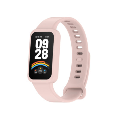 Ремінець для Xiaomi Redmi Band 3 / Xiaomi Smart 9 Active- пудровий Ремінець для Xiaomi Redmi Band 3 / Xiaomi Smart 9 Active- пудровий