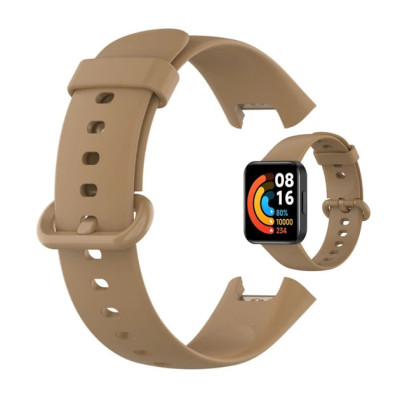 Ремінець для Xiaomi Redmi Watch 2 Lite / Watch 2- коричневий