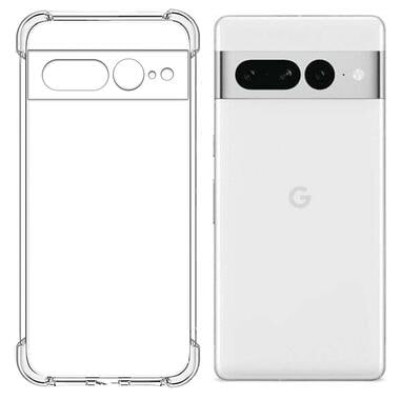 Накладка GETMAN посилені кути для Google Pixel 7 Pro- прозорий