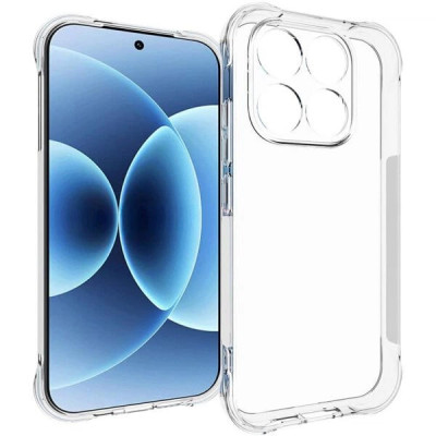 Накладка GETMAN посилені кути для Xiaomi 17- прозорий Накладка GETMAN посилені кути для Xiaomi 17- прозорий